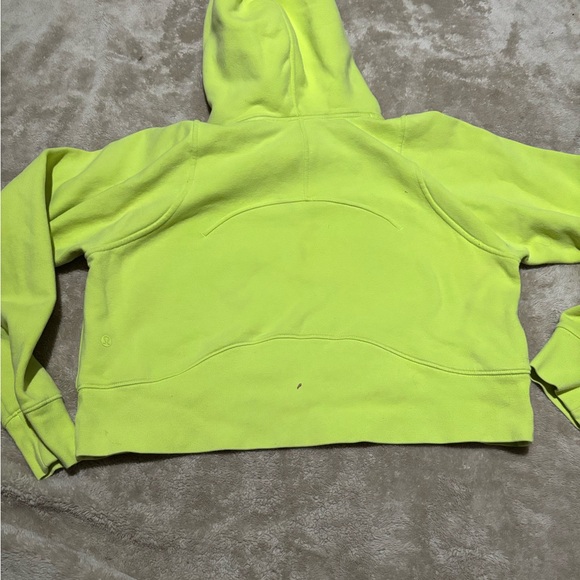 Lululemon Athletica Neon Yellow Hoodie - Picture 4 of 5